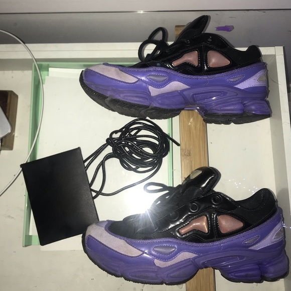 raf simons ozweego purple black